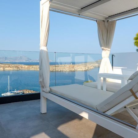 Lindos Shore Summer House With Jacuzzi And Sea View !!! Exterior foto
