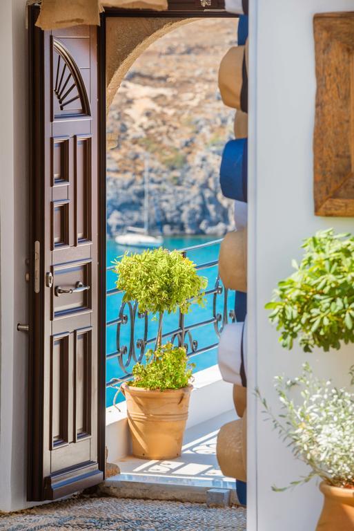 Lindos Shore Summer House With Jacuzzi And Sea View !!! Exterior foto