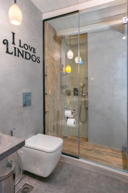 Lindos Shore Summer House With Jacuzzi And Sea View !!! Exterior foto