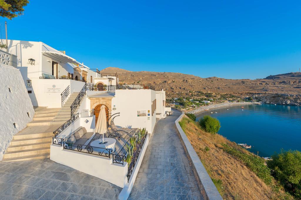 Lindos Shore Summer House With Jacuzzi And Sea View !!! Exterior foto