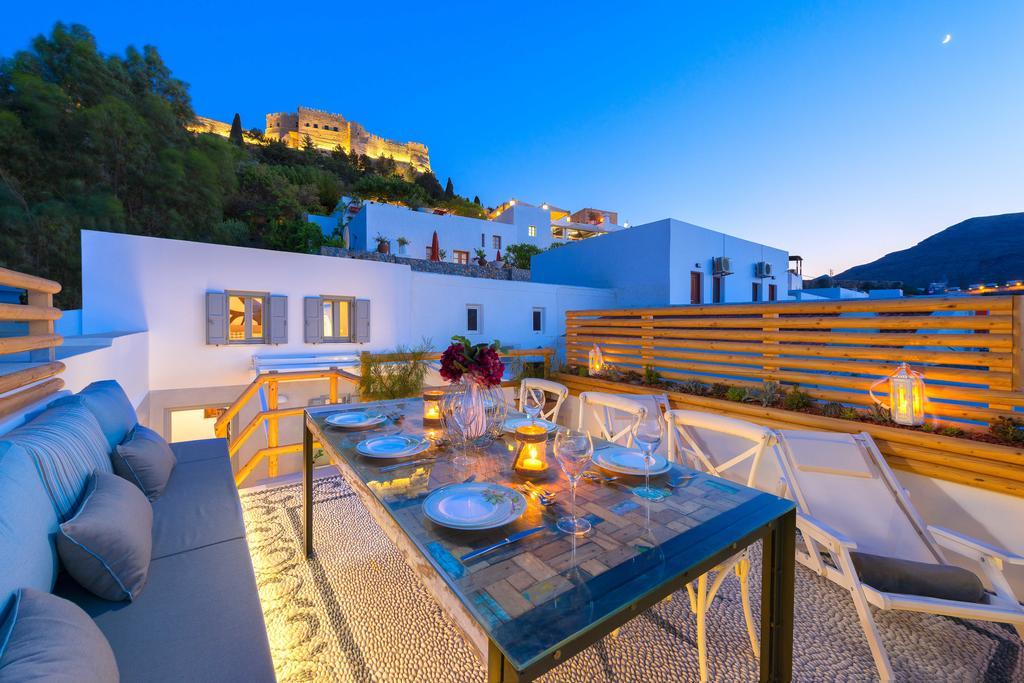 Lindos Shore Summer House With Jacuzzi And Sea View !!! Exterior foto